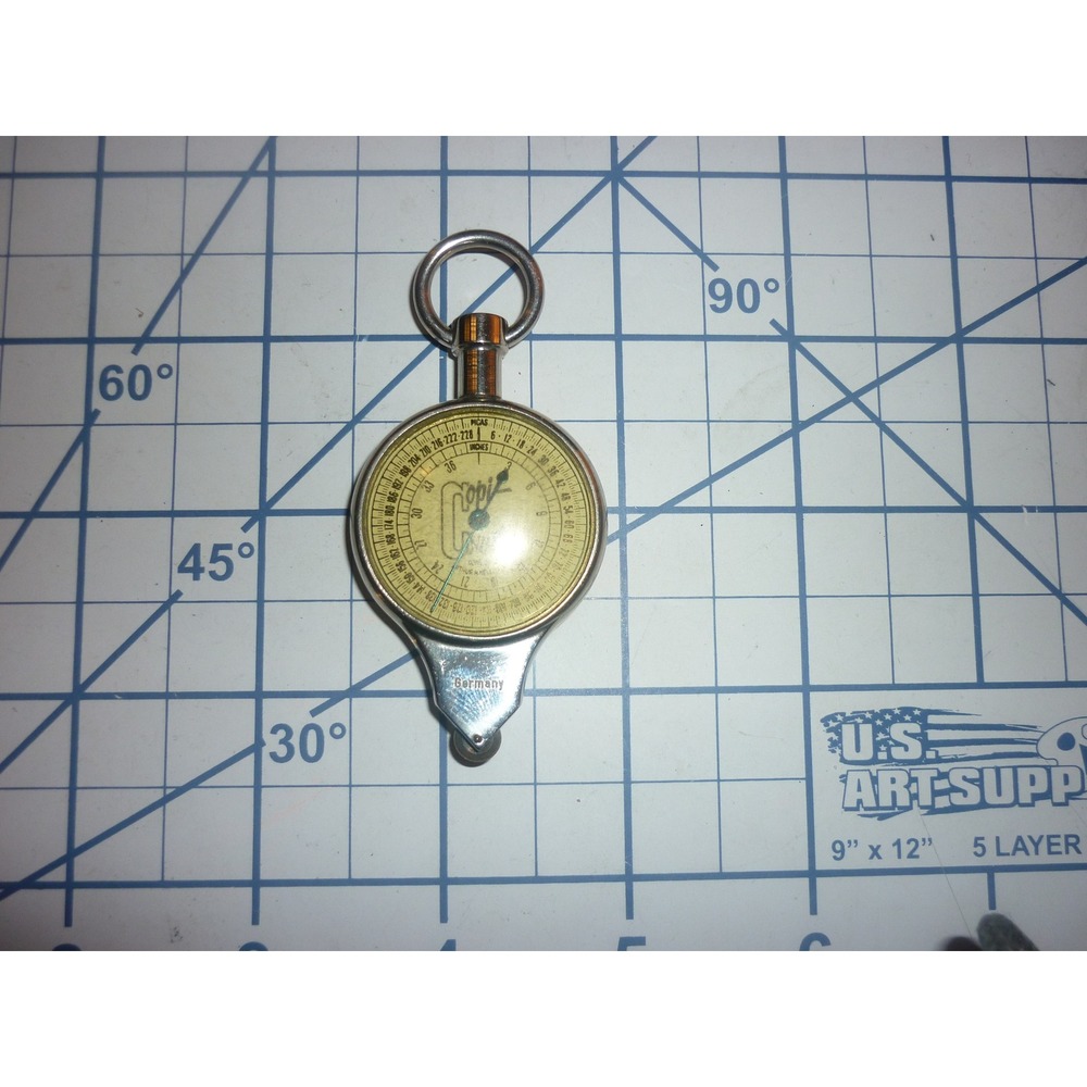 Vintage C-Thru Copi-Counter Map Measurer Opisometer Germany Picas Agates Inches - Picture 2 of 10